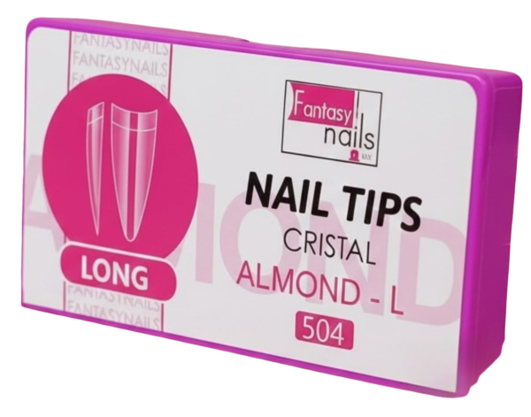 nail tips almond l fantasy