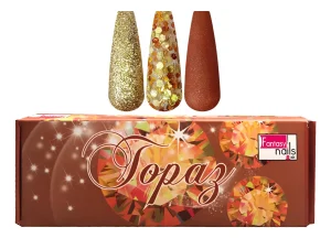 coleccion acrilico fantasy 3 pzs «topaz»
