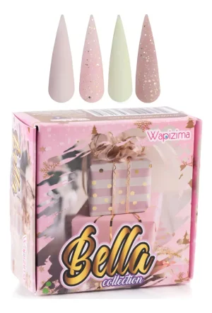 coleccion acrilico wapizima 4 pzs «bella» coleccion acrilico wapizima 4 pzs «bella»