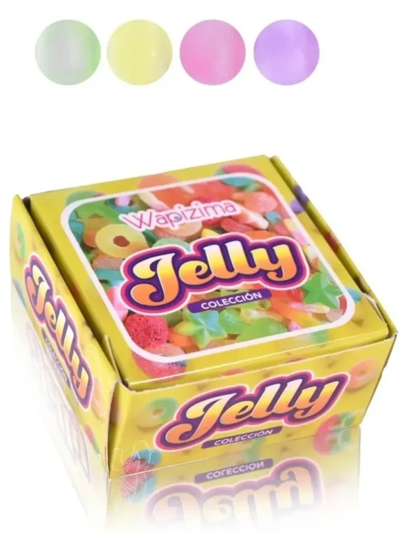 coleccion acrilico wapizima 4 pzs «jelly» coleccion acrilico wapizima 4 pzs «jelly»