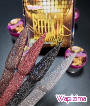 coleccion acrilico wapizima 4 pzs «reflekta night»