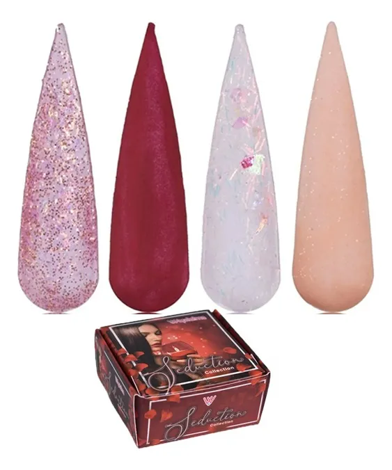 coleccion acrilico wapizima 4 pzs «seduction» coleccion acrilico wapizima 4 pzs «seduction»