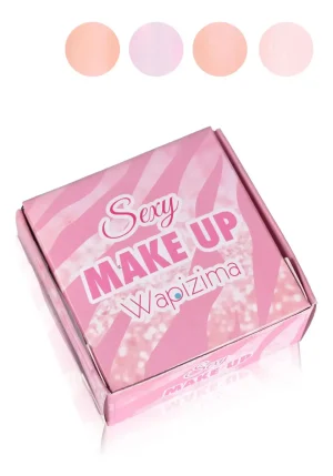 coleccion acrilico wapizima 4 pzs «sexy makeup»