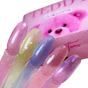 coleccion acrilico wapizima 6 pzs «teddy spring» coleccion acrilico wapizima 6 pzs «teddy spring»
