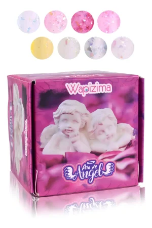 coleccion acrilico wapizima 8 pzs «ala de angel»