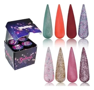 coleccion acrilico wapizima 8 pzs «galaxy»