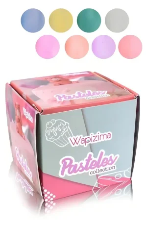 coleccion acrilico wapizima 8 pzs «pasteles»