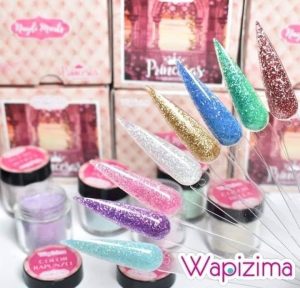 coleccion acrilico wapizima 8 pzs «princesas»