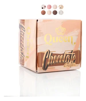 coleccion acrilico wapizima 8 pzs «queen chocolate»