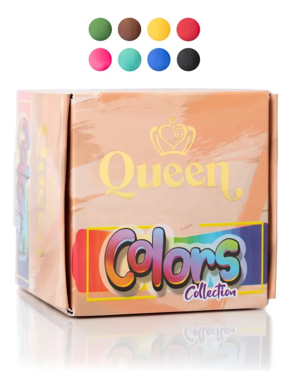 coleccion acrilico wapizima 8 pzs «queen colors»