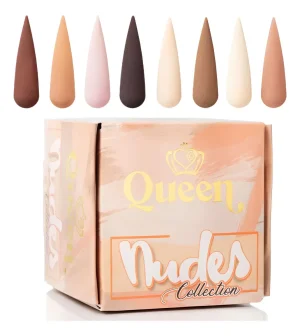 coleccion acrilico wapizima 8 pzs «queen nudes»
