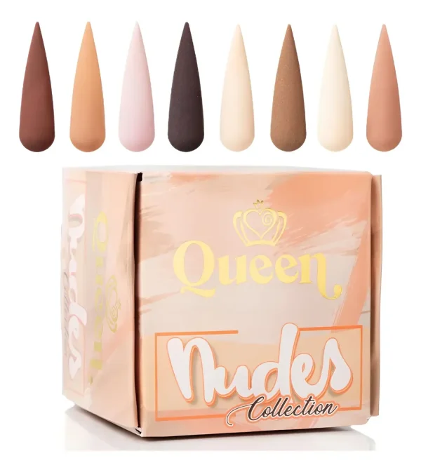 coleccion acrilico wapizima 8 pzs «queen nudes»