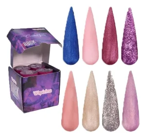 coleccion acrilico wapizima 8 pzs «rock»
