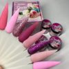 coleccion acrilico wapizima 8 pzs «rosas»