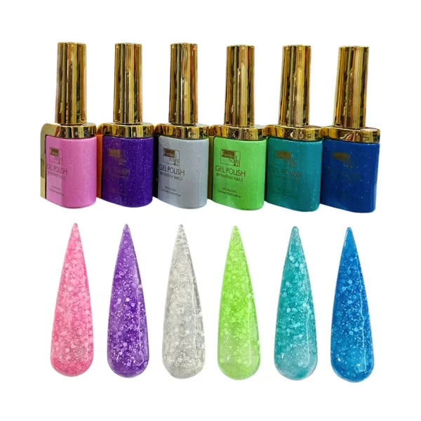 coleccion gel fantasy 6 pzs «love is sweet»