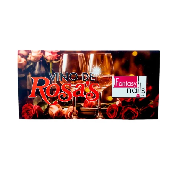 coleccion gel fantasy 6 pzs «vino de rosas» coleccion gel fantasy 6 pzs «vino de rosas»