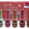coleccion gel rubber fantasy 5 pzs «flakes»