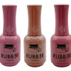 coleccion gel rubber fantasy 5 pzs «flakes»
