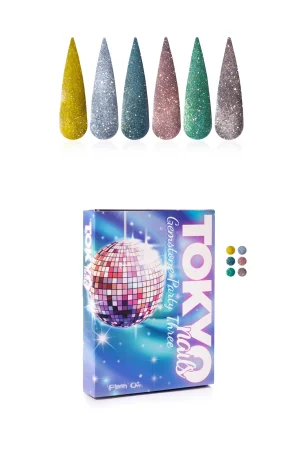 coleccion gel tokyo 6 pzs «gemstone party three» coleccion gel tokyo 6 pzs «gemstone party three»