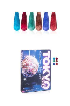 coleccion gel tokyo 6 pzs «gemstone party two flash on» coleccion gel tokyo 6 pzs «gemstone party two flash on»