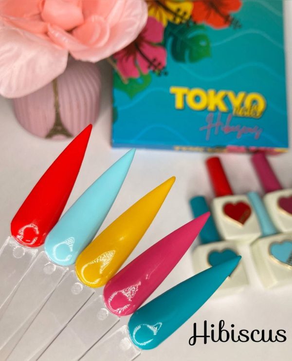 coleccion gel tokyo 6 pzs «hibiscus» coleccion gel tokyo 6 pzs «hibiscus»