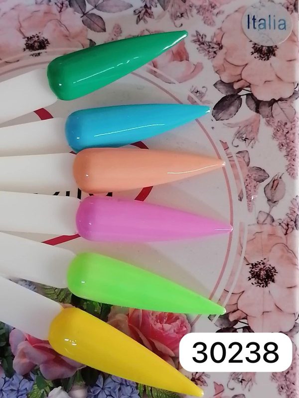 coleccion gel tokyo 6 pzs «italia»