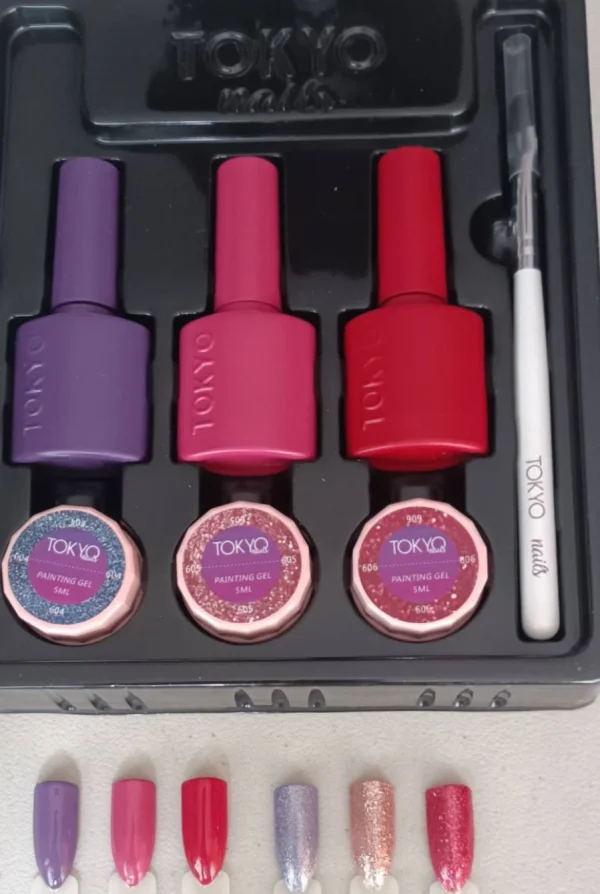 coleccion gel tokyo 6 pzs «meira»