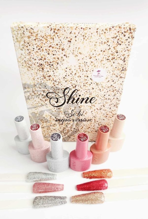 coleccion gel tokyo 6 pzs «shine» coleccion gel tokyo 6 pzs «shine»
