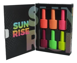 coleccion gel tokyo 6 pzs «sun rise»