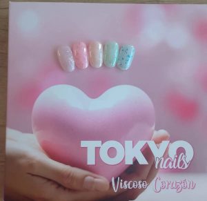 coleccion gel tokyo 6 pzs «viscoso corazon»