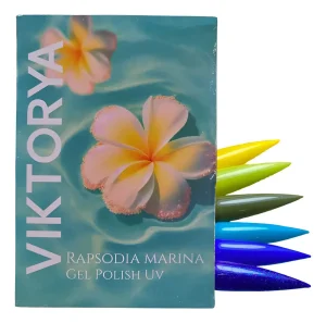 coleccion gel viktorya 6 pzs «rapsodia marina»