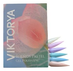 coleccion gel viktorya 6 pzs «sueÑos pastel»