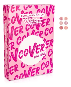 coleccion gel wapizima 6 pzs «cover bling bling»