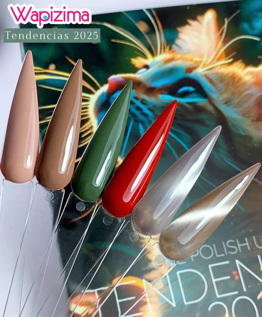 coleccion gel wapizima 6 pzs «tendencias 2025»