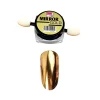efecto mirror gold fantasy nails