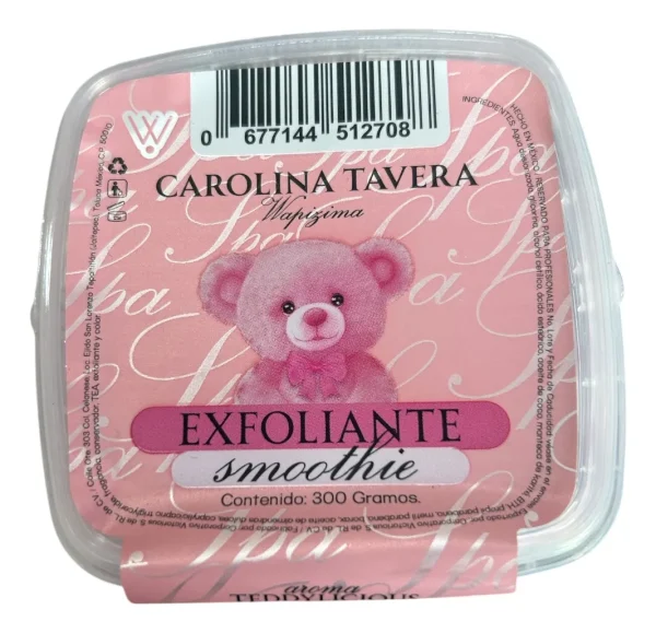 exfoliante smoothie teddy