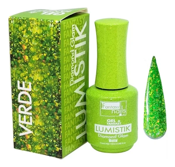 gel lumistik verde fantasy