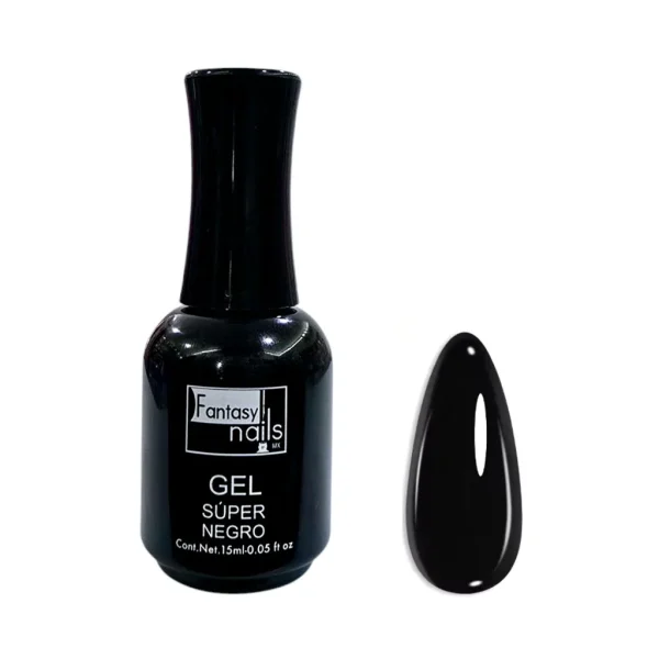 gel super negro 15 ml fantasy