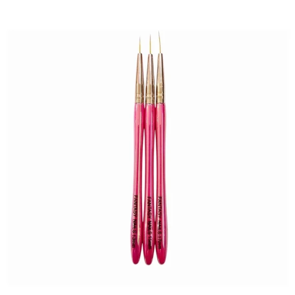 pincel fantasy liner 3 pzs #13, #15 y #17