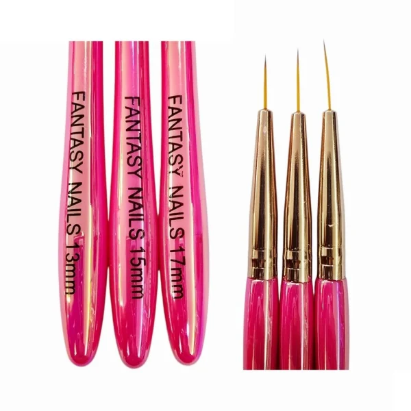 pincel fantasy liner 3 pzs #13, #15 y #17