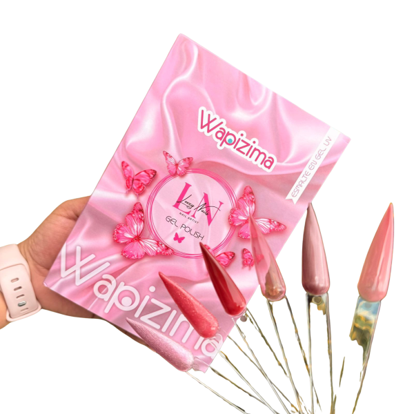 coleccion gel wapizima 6 pzs «lexxy nails»