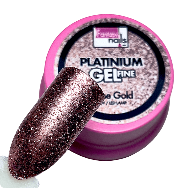 gel platinum fine rose gold fantasy
