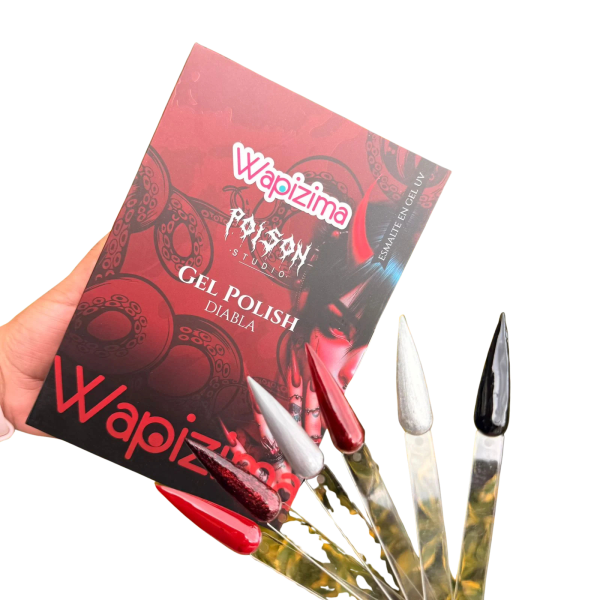 coleccion gel wapizima 6 pzs «diabla»