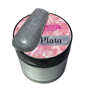 acrilico belleza nails plata 1/4 oz