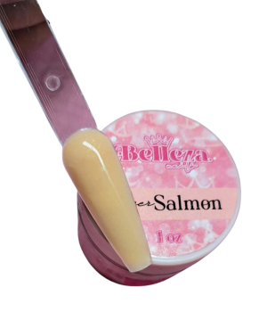 acrilico belleza nails salmon 1 oz