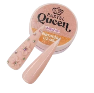 acrilico wapizima pastel queen naranja 1/2 oz