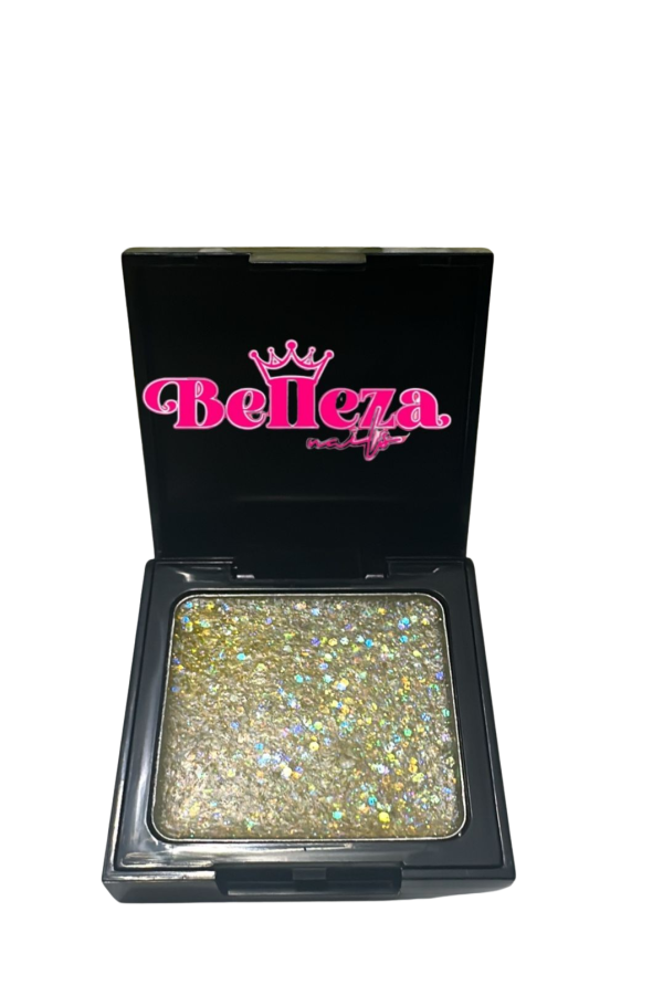 solid glitter #05 belleza nails