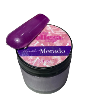 acrilico belleza nails morado 1/4 oz
