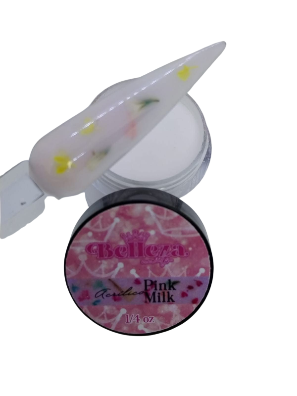 acrilico belleza pink milk 1/4 oz