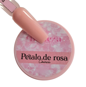 acrilico belleza nails petalo de rosa